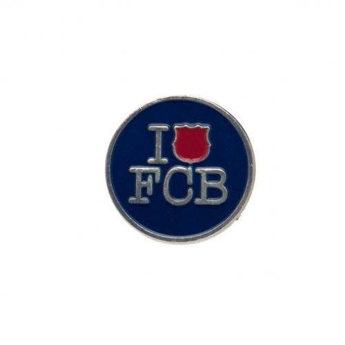 Значок Барселона Badge I Love FCB