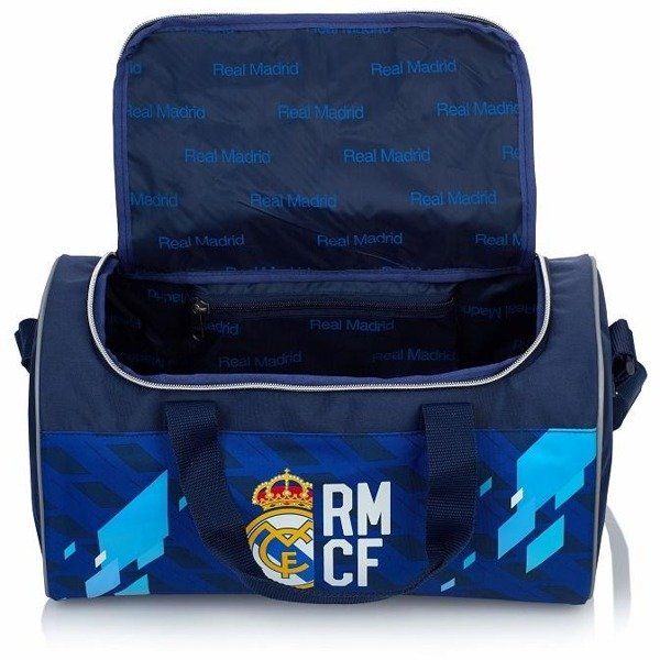 Спортивная сумка Реал Мадрид, синяя, RM-126