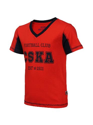 Комплект для мальчика  ПФК ЦСКА (футболка+шорты), цвет: синий, красный