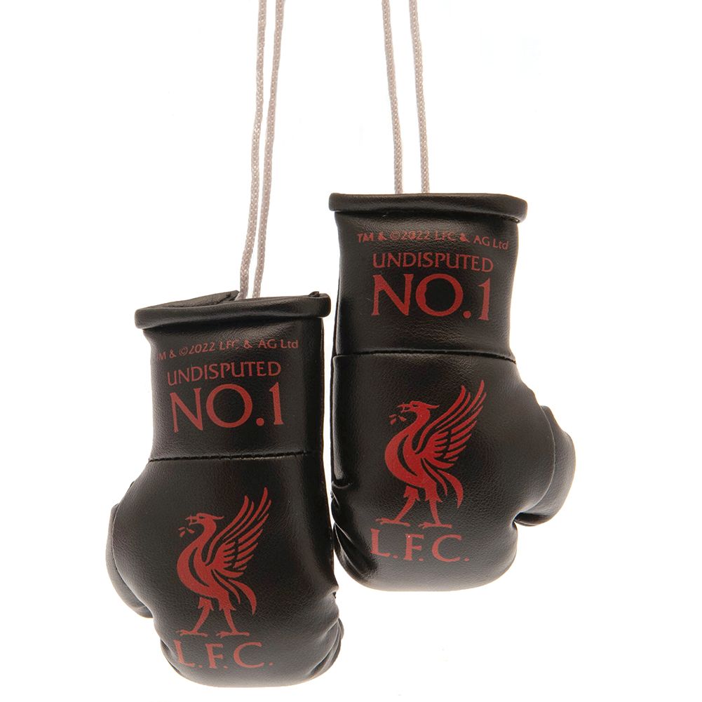 Мини боксерские перчатки Ливерпуль Black Mini Boxing Gloves