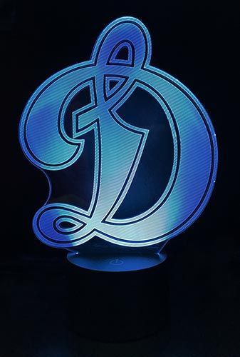 3D светильник Динамо Old