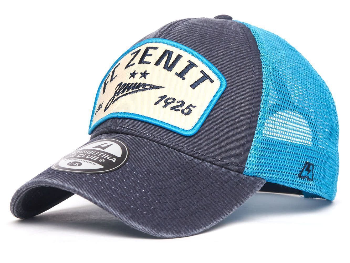 Бейсболка Зенит сине-бирюзовая 11278