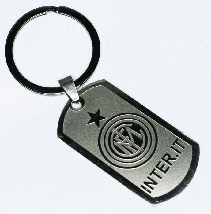 Брелок металлический Интер