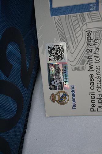 Пенал Реал Мадрид Pencil Case NV Double