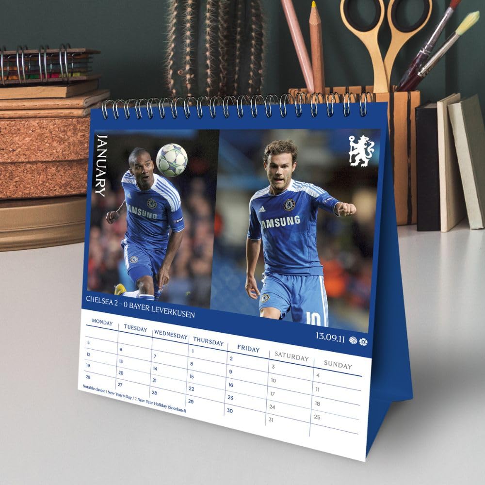 Календарь Челси настольный Desktop Calendar 2026