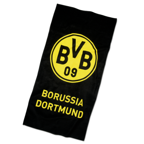 Полотенце Боруссия Velour Towel 75 x 150 BK