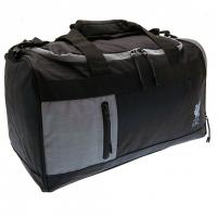    Black & Silver Holdall