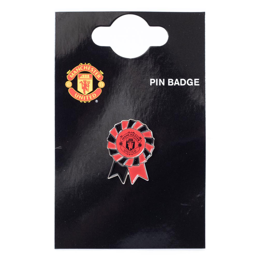 Значок Манчестер Юнайтед Rosette Badge Значок Манчестер Юнайтед Rosette Badge