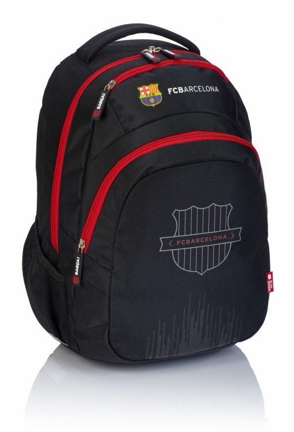Рюкзак Барселона, черно-красный FC-239
