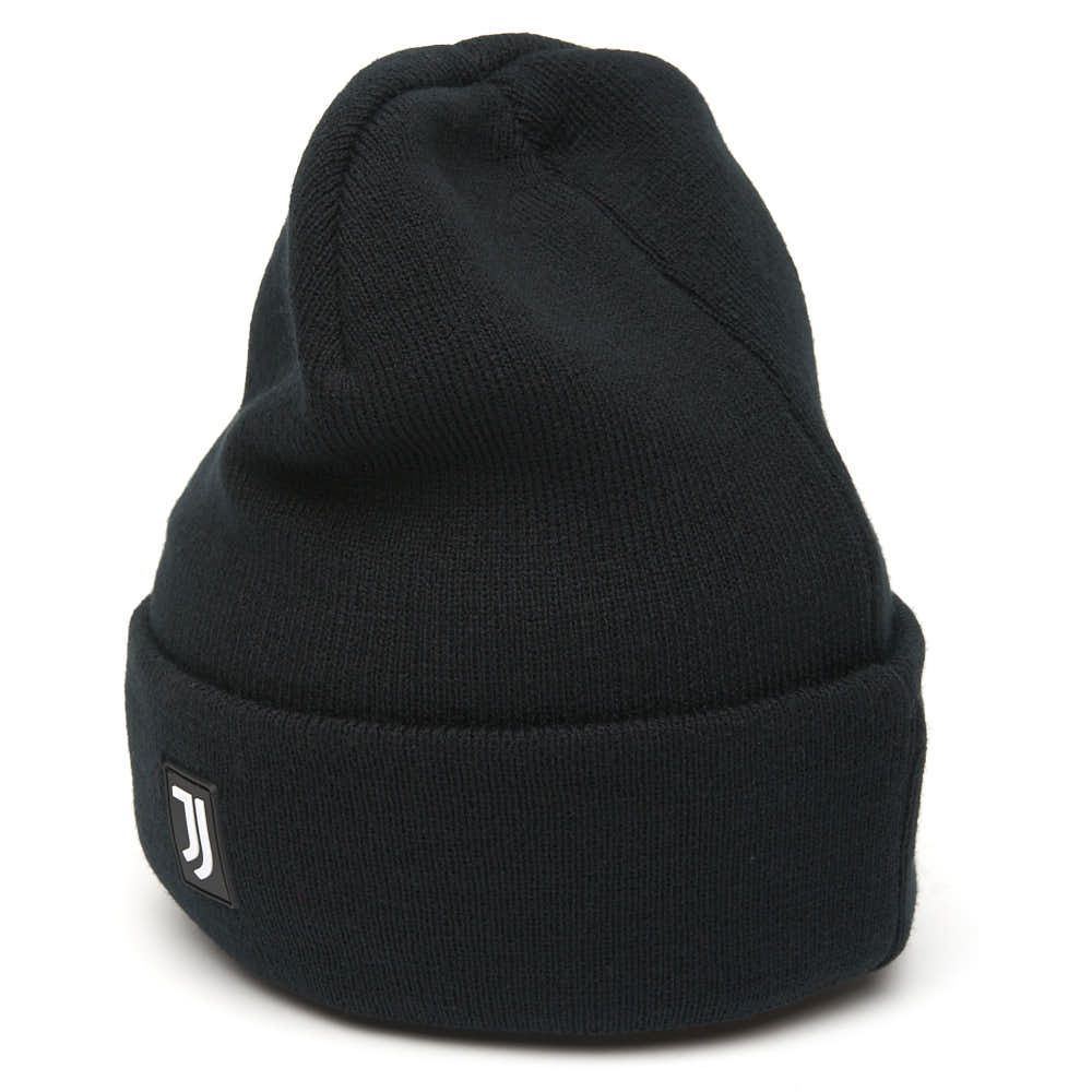 Шапка Ювентус 37301 черная с отворотом