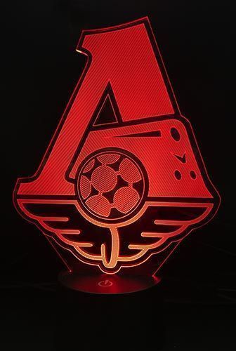 3D светильник Локомотив