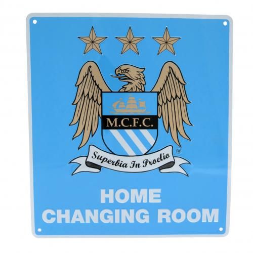 Табличка Манчестер Сити Home Changing Room Sign