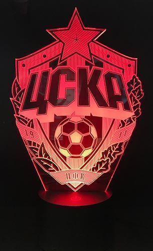 3D светильник ЦСКА