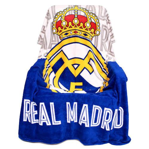 Плед Реал Мадрид Coral Blanket 130 x 160 WTX