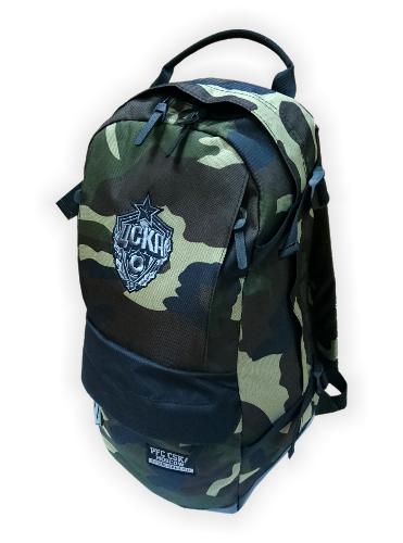 Рюкзак ПФК ЦСКА 27 л, цвет зеленый камуфляж