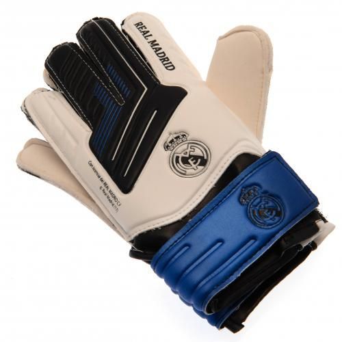 Вратарские перчатки Реал Мадрид детские Goalkeeper Gloves Jnr, 8-10 лет