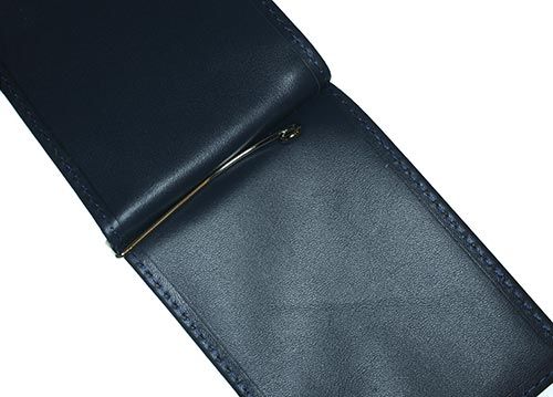 Зажим д/денег "Д-1923" Дарси 74 0148(кожа)