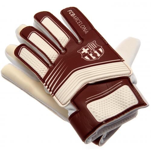 Вратарские перчатки Барселона подростковые Goalkeeper Gloves Yths, 10-12 лет