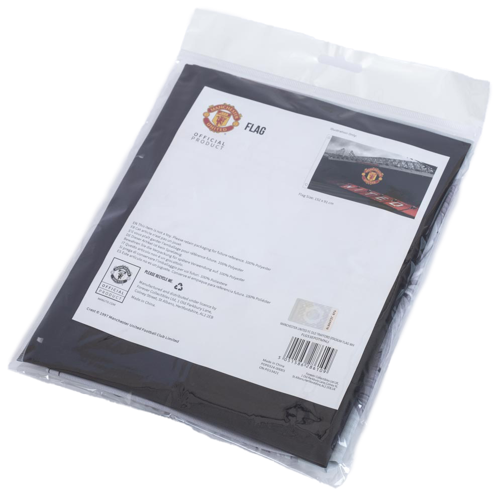 Флаг Манчестер Юнайтед Old Trafford Flag Флаг Манчестер Юнайтед Old Trafford Flag