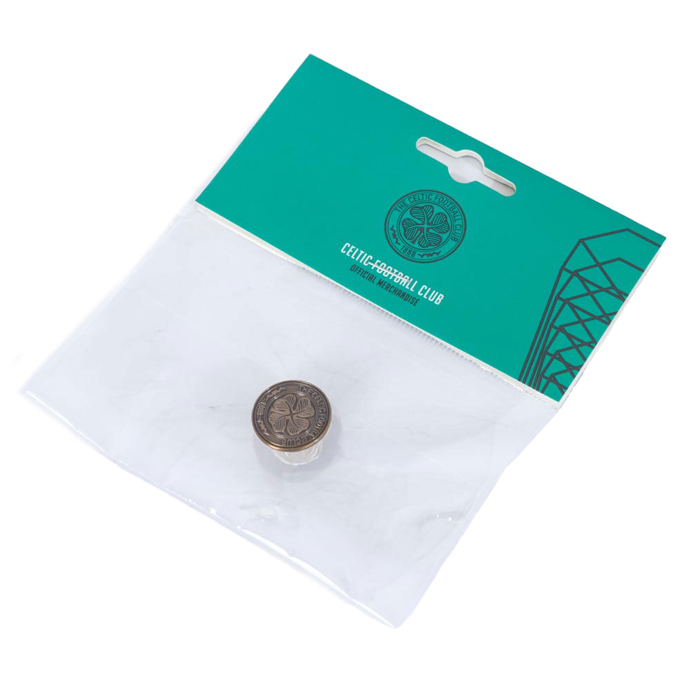   Antique Gold Crest Badge