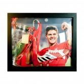      Gerrard Signed Boot (Framed)