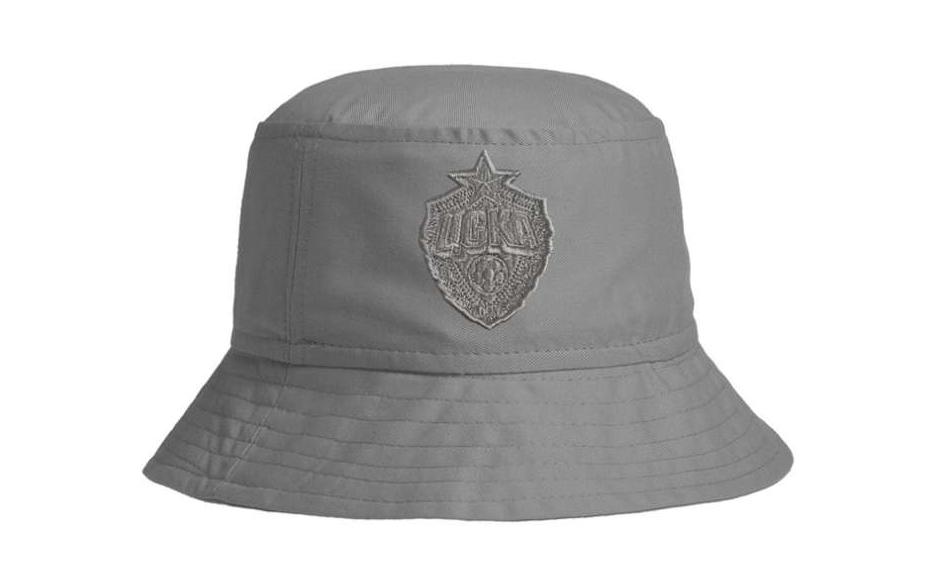Панама детская "Эмблема ПФК ЦСКА", цвет серо-бежевый		