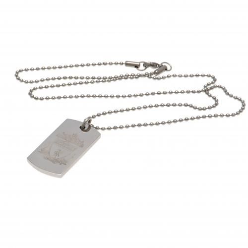 Подвеска Ливерпуль Engraved Dog Tag & Chain CR