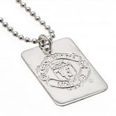    Silver Plated Dog Tag & Chain