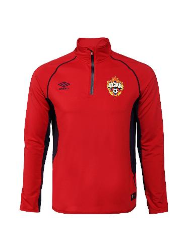 Топ тренировочный детский ЦСКА на молнии UMBRO красный 360118