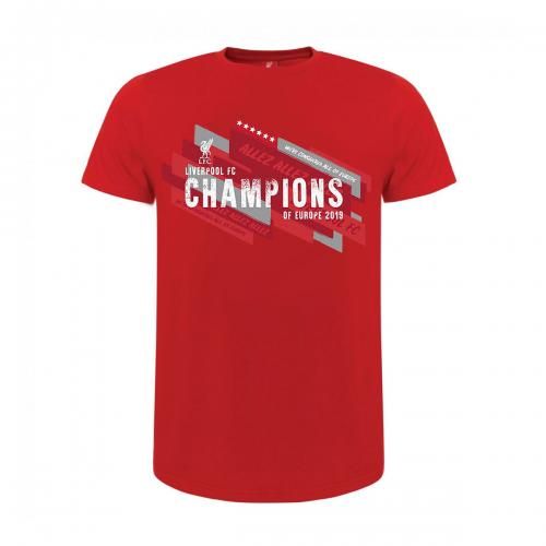 Футболка подростковая Ливерпуль Champions Of Europe T Shirt Junior