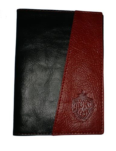 Обложка для паспорта ЦСКА, цвет красно-синий