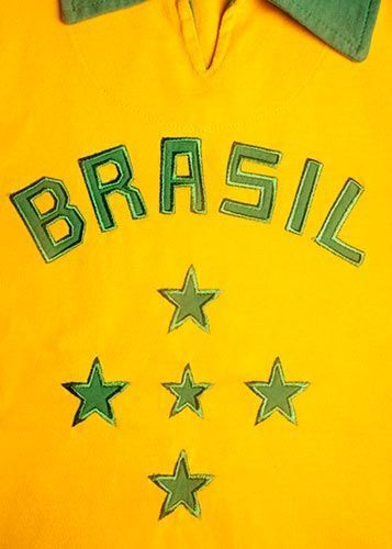 Ретро футболка Бразилия Brazil 1960's