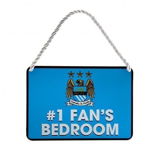 Табличка Манчестер Сити Bedroom Sign No1 Fan