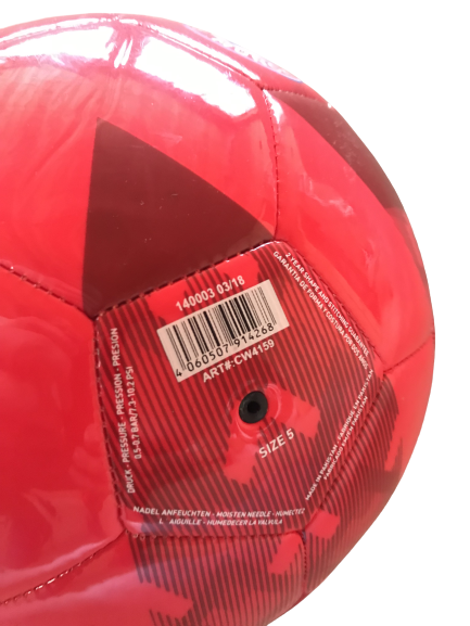 Мяч Бавария красный