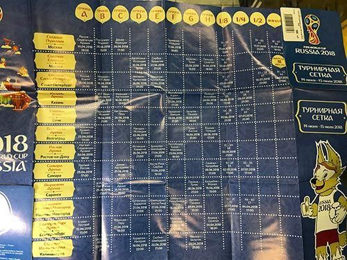 FIFA12-2018-Турнирная сетка ЧМ по футболу 2018