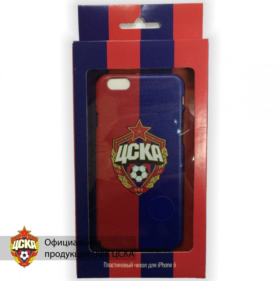 Клип-кейс для iPhone 6 красно-синий №2