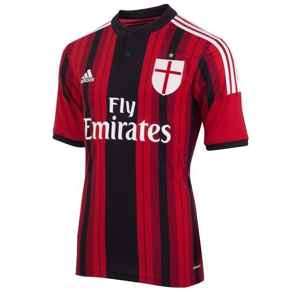 Футболка игровая Милан 2014/2015 домашняя