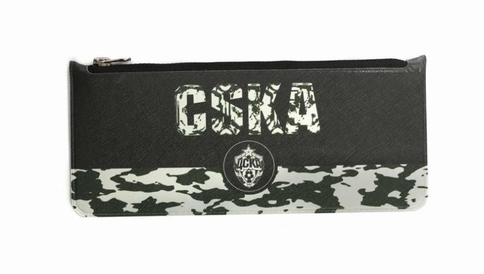 Пенал CSKA милитари на молнии 