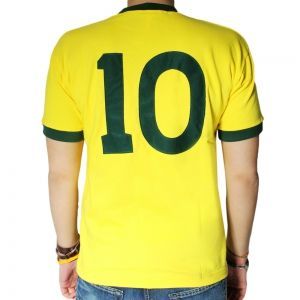 Ретро футболка Бразилия 1970 World Cup 10