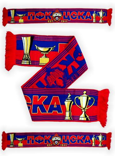 Шарф односторонний ПФК ЦСКА "Кубки"
