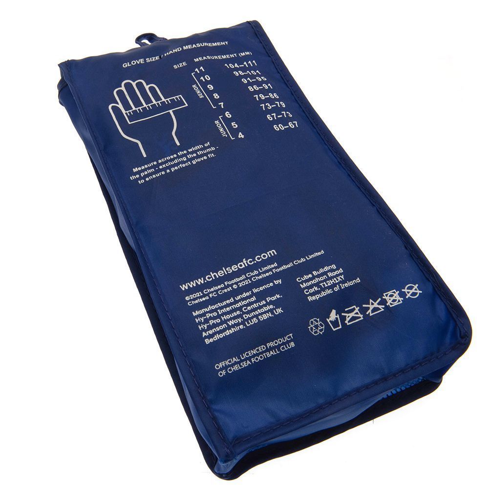Вратарские перчатки Челси детские Goalkeeper Gloves Kids DT, 7-9 лет