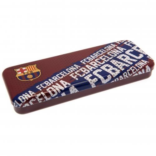 Металлический пенал Барселона с канцтоварами Stationery Tin Set