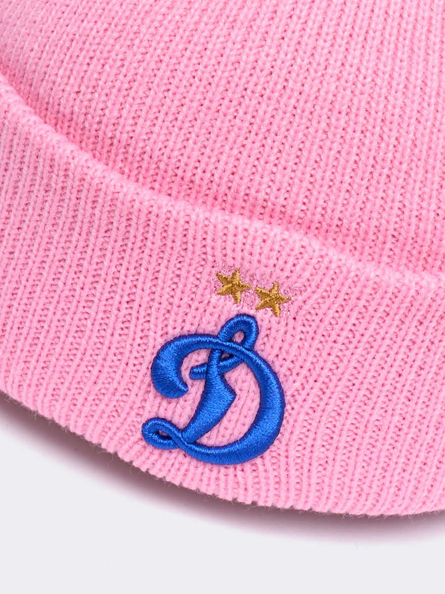 Шапка Динамо 60389 розовая