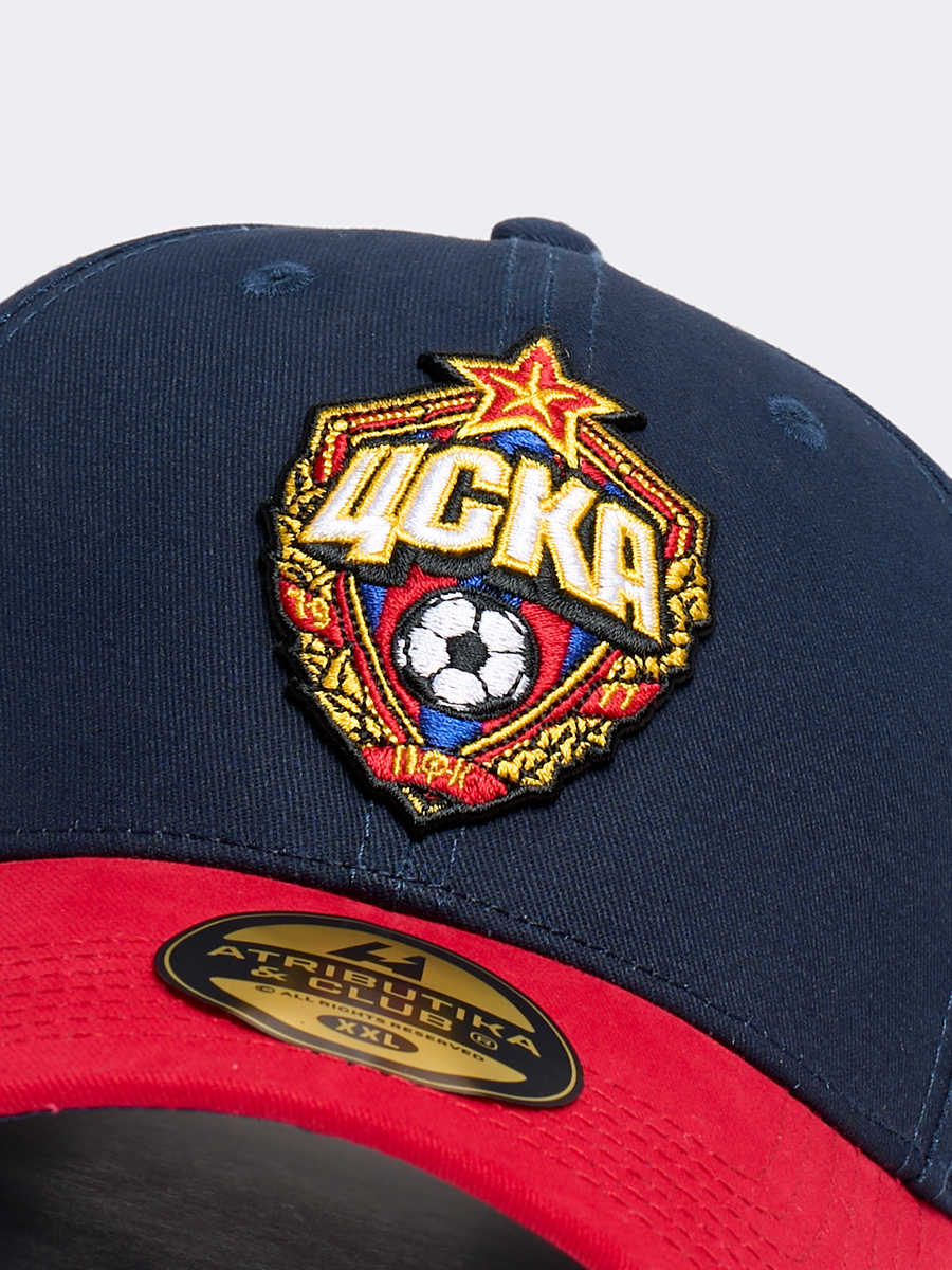 Бейсболка ЦСКА сине-красная размер 59-62 21194