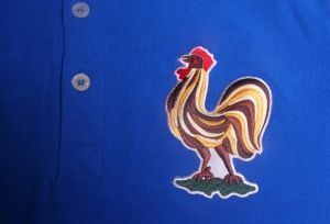 Ретро футболка Франция France 1950's Long Sleeve