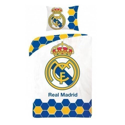 Постельное белье Реал Мадрид 1,5 спальное Single Duvet Set WHM