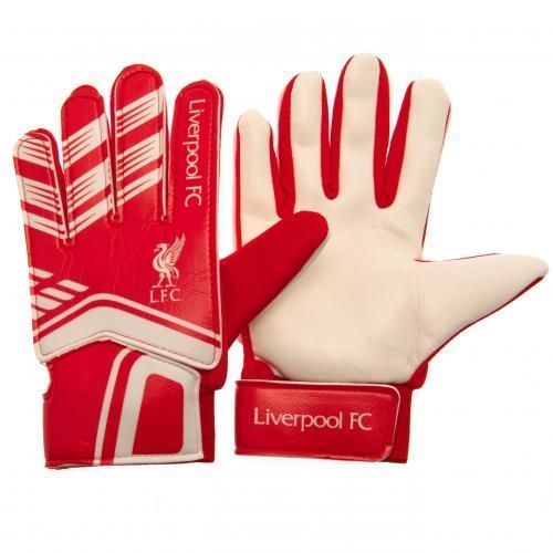 Вратарские перчатки Ливерпуль подростковые Goalkeeper Gloves Yths, 10-12 лет