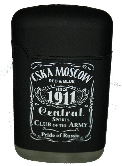 Зажигалка "CSKA MOSCOU 1911" черная