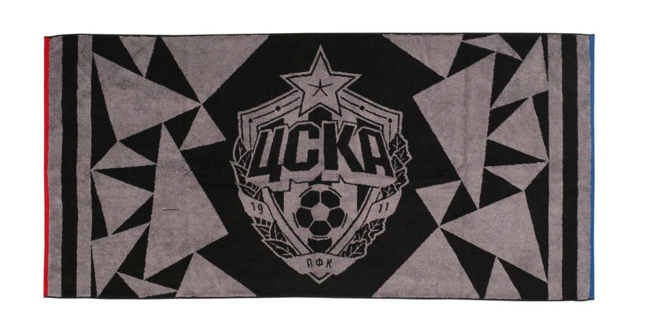 Полотенце ЦСКА "Геометрия" 70х140 см					