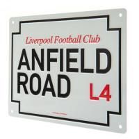   Anfield Road Sign